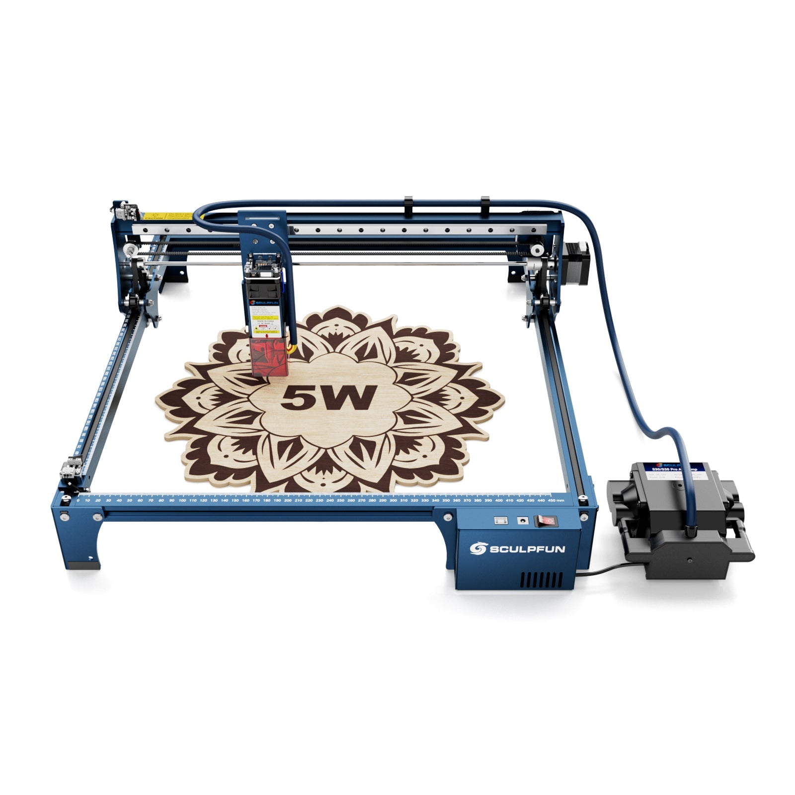 SCULPFUN S30 | Máquina de gravação a laser automática com